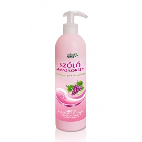 Masszázskrém szőlőmagolaj kivonattal - 500 ml