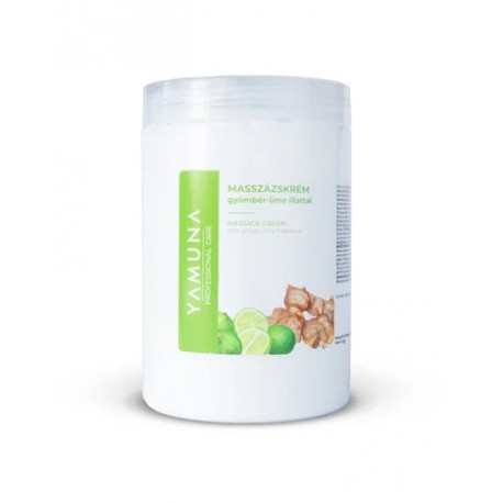 Yamuna Gyömbér-Lime Masszázskrém 1000 ml